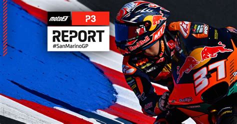 Moto2™ : Acosta holds firm as Arbolino faces Misano Q1.